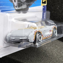 Load image into Gallery viewer, Hot Wheels 2024 1956 Corvette Grey #29 HW Screen Time 3/10 New Long Card
