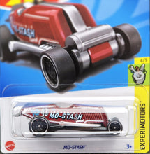 Load image into Gallery viewer, Hot Wheels 2024 Mo-Stash Maroon #73 Experimotors 4/5 New Long Card
