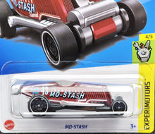 Load image into Gallery viewer, Hot Wheels 2024 Mo-Stash Maroon #73 Experimotors 4/5 New Long Card
