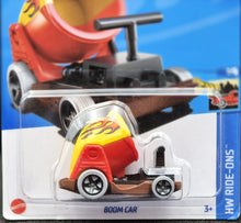 Load image into Gallery viewer, Hot Wheels 2024 Boom Car Yellow #94 HW Ride-Ons 2/5 New Long Card
