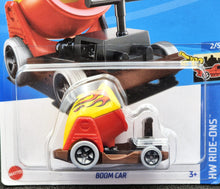 Load image into Gallery viewer, Hot Wheels 2024 Boom Car Yellow #94 HW Ride-Ons 2/5 New Long Card
