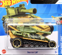 Load image into Gallery viewer, Hot Wheels 2024 Tanknator Dark Green #119 HW Ride-Ons 3/5 New
