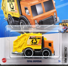 Load image into Gallery viewer, Hot Wheels 2024 Total Disposal Orange #160 HW Metro 8/10 New Long Card
