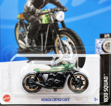 Load image into Gallery viewer, Hot Wheels 2024 Honda CB750 Cafe Dark Green #49 Rod Squad 2/5 New Long Card
