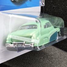 Load image into Gallery viewer, Hot Wheels 2024 Hirohata Merc Seafoam Green #143 Rod Squad 5/5 New Long Card
