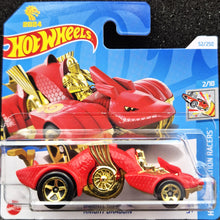 Load image into Gallery viewer, Hot Wheels 2024 Knight Draggin Red #52 HW Celebration Racers 2/10 New
