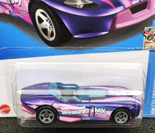 Load image into Gallery viewer, Hot Wheels 2024 Rrroadster Purple #76 HW Celebration Racers 4/10 New Long Card
