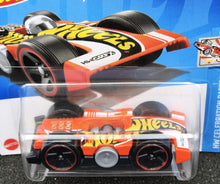 Load image into Gallery viewer, Hot Wheels 2024 Flippin Fast Orange #103 HW Celebration Racers 6/10 New Long Card
