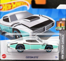 Load image into Gallery viewer, Hot Wheels 2024 Custom Otto White #6 HW Dream Garage 1/5 New
