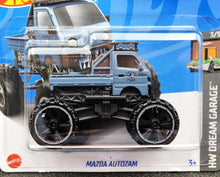 Load image into Gallery viewer, Hot Wheels 2024 Mazda Autozam Matte Blue #1 HW Dream Garage 3/5 New

