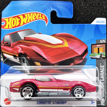 Load image into Gallery viewer, Hot Wheels 2024 Corvette Stingray Red #109 HW Dream Garage 5/5 New
