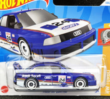 Load image into Gallery viewer, Hot Wheels 2024 Audi 90 Quattro Dark Blue #144 HW Turbo 4/5 New
