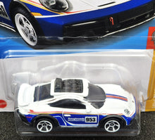 Load image into Gallery viewer, Hot Wheels 2024 Porsche 911 Rallye White/Blue #172 HW Turbo 5/5 New Long Card
