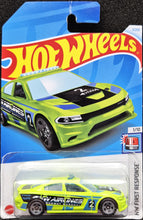 Load image into Gallery viewer, Hot Wheels 2024 &#39;15 Dodge Charger SRT Light Green #7 HW First Response 1/10 New Long Card
