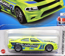 Load image into Gallery viewer, Hot Wheels 2024 &#39;15 Dodge Charger SRT Light Green #7 HW First Response 1/10 New Long Card
