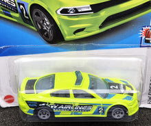 Load image into Gallery viewer, Hot Wheels 2024 &#39;15 Dodge Charger SRT Light Green #7 HW First Response 1/10 New Long Card
