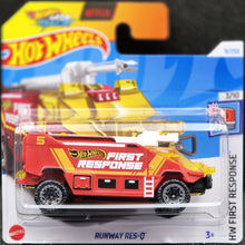 Load image into Gallery viewer, Hot Wheels 2024 Runway Res-Q Red #9 HW First Response 3/10 New
