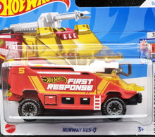 Load image into Gallery viewer, Hot Wheels 2024 Runway Res-Q Red #9 HW First Response 3/10 New
