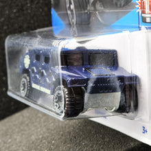 Load image into Gallery viewer, Hot Wheels 2024 Humvee Dark Blue #33 HW First Response 4/10 New Long Card
