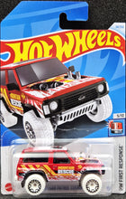 Load image into Gallery viewer, Hot Wheels 2024 Nissan Patrol Custom Red #34 HW First Response 5/10 New Long Card
