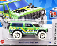 Load image into Gallery viewer, Hot Wheels 2024 Nissan Patrol Custom Green #34 HW First Response 5/10 New
