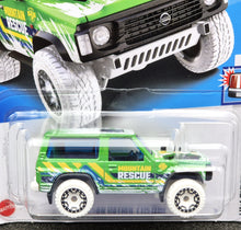 Load image into Gallery viewer, Hot Wheels 2024 Nissan Patrol Custom Green #34 HW First Response 5/10 New Long Card
