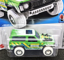 Load image into Gallery viewer, Hot Wheels 2024 Nissan Patrol Custom Green #34 HW First Response 5/10 New Long Card
