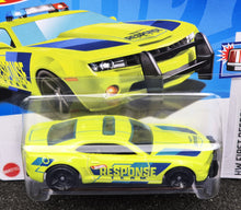 Load image into Gallery viewer, Hot Wheels 2024 &#39;10 Camaro SS Lime Green #86 HW First Response 9/10 New
