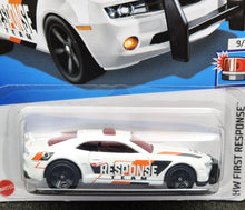 Load image into Gallery viewer, Hot Wheels 2024 &#39;10 Camaro SS White #86 HW First Response 9/10 New Long Card
