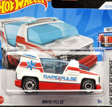 Load image into Gallery viewer, Hot Wheels 2024 Rapid Pulse White #137 HW First Response 10/10 New
