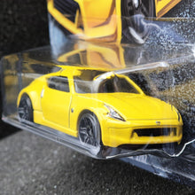 Load image into Gallery viewer, Hot Wheels 2020 Nissan 370Z Yellow Fast &amp; Furious 2/5 New Long Card
