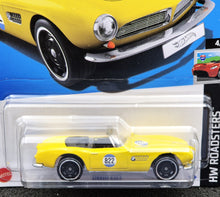 Load image into Gallery viewer, Hot Wheels 2024 BMW 507 Yellow #67 HW Roadsters 4/5 New Long Card
