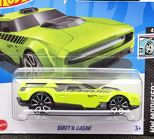 Load image into Gallery viewer, Hot Wheels 2024 Drift&#39;N Break Lime Green #35 HW Modified 4/10 New
