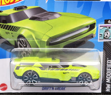 Load image into Gallery viewer, Hot Wheels 2024 Drift&#39;N Break Lime Green #35 HW Modified 4/10 New

