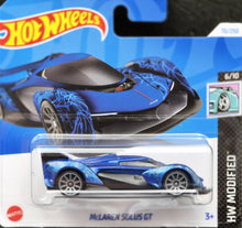 Load image into Gallery viewer, Hot Wheels 2024 McLaren Solus GT Blue #70 HW Modified 6/10 New
