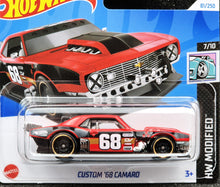 Load image into Gallery viewer, Hot Wheels 2024 Custom &#39;68 Camaro Red #81 HW Modified 7/10 New
