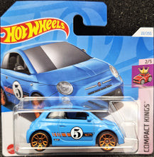 Load image into Gallery viewer, Hot Wheels 2024 Fiat 500e Light Blue #22 Compact Kings 2/5 New
