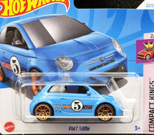 Load image into Gallery viewer, Hot Wheels 2024 Fiat 500e Light Blue #22 Compact Kings 2/5 New
