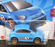 Load image into Gallery viewer, Hot Wheels 2024 Fiat 500e Light Blue #22 Compact Kings 2/5 New
