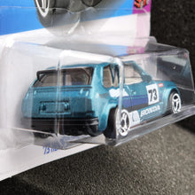 Load image into Gallery viewer, Hot Wheels 2024 &#39;73 Honda Civic Custom Teal #90 Compact Kings 4/5 New Long Card
