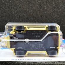 Load image into Gallery viewer, Hot Wheels 2024 &#39;60s Fiat 500D Modificado Light Yellow #117 Compact Kings 5/5 New Long Card
