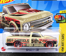 Load image into Gallery viewer, Hot Wheels 2024 &#39;67 Chevy C10 Tan #83 HW Art Cars 2/10 New
