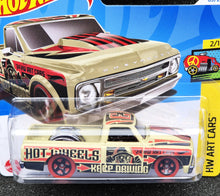 Load image into Gallery viewer, Hot Wheels 2024 &#39;67 Chevy C10 Tan #83 HW Art Cars 2/10 New
