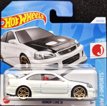 Load image into Gallery viewer, Hot Wheels 2024 Honda Civic Si White #45 HW J-Imports 2/10 New
