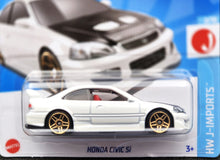 Load image into Gallery viewer, Hot Wheels 2024 Honda Civic Si White #45 HW J-Imports 2/10 New
