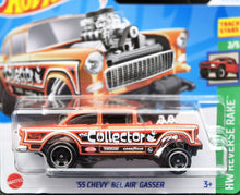 Load image into Gallery viewer, Hot Wheels 2024 &#39;55 Chevy Bel Air Gasser Orange #63 HW Reverse Rake 2/5 New
