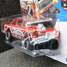 Load image into Gallery viewer, Hot Wheels 2024 &#39;55 Chevy Bel Air Gasser Orange #63 HW Reverse Rake 2/5 New
