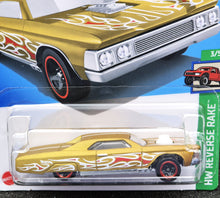 Load image into Gallery viewer, Hot Wheels 2024 Layin&#39; Lowrider Matte Gold #113 HW Reverse Rake 3/5 New Long Card
