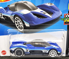 Load image into Gallery viewer, Hot Wheels 2024 Group C Fantasy Dark Blue #74 HW Race Day 1/10 New
