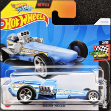 Load image into Gallery viewer, Hot Wheels 2024 Rockin&#39;Railer Light Blue #75 HW Race Day 2/10 New
